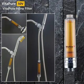 SUF-50V Removes Up to 99% of Chlorine and Chloramines SONAKI Inline Vitamin C Sh