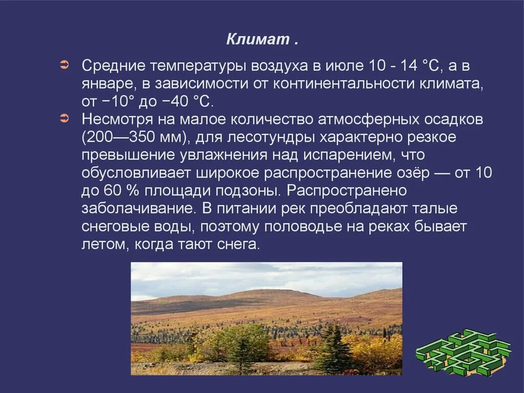 Тундра осадки мм. Лесотундра климат. Лесотундра характеристика климата. Климат лесотундры в России. Лесотундра климат летом.