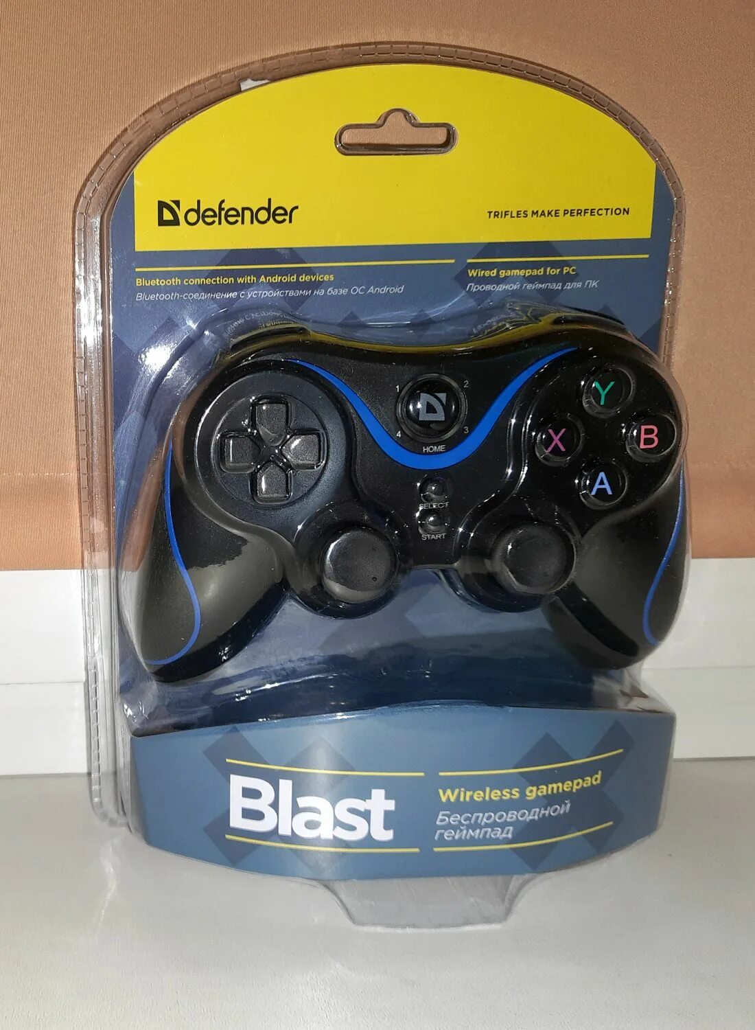 Геймпад Defender 64285. Беспроводной геймпад Defender Blast. Defender Blast (64285) Wireless Gamepad. Defender Blast USB, Bluetooth, Android, li-ion [64285] {геймпад беспроводной}.