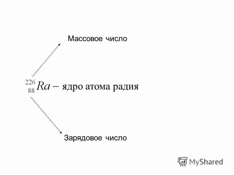 Состав атома радия. Массовое число. Радий массовое число. Зарядовое число 0 массовое 1.