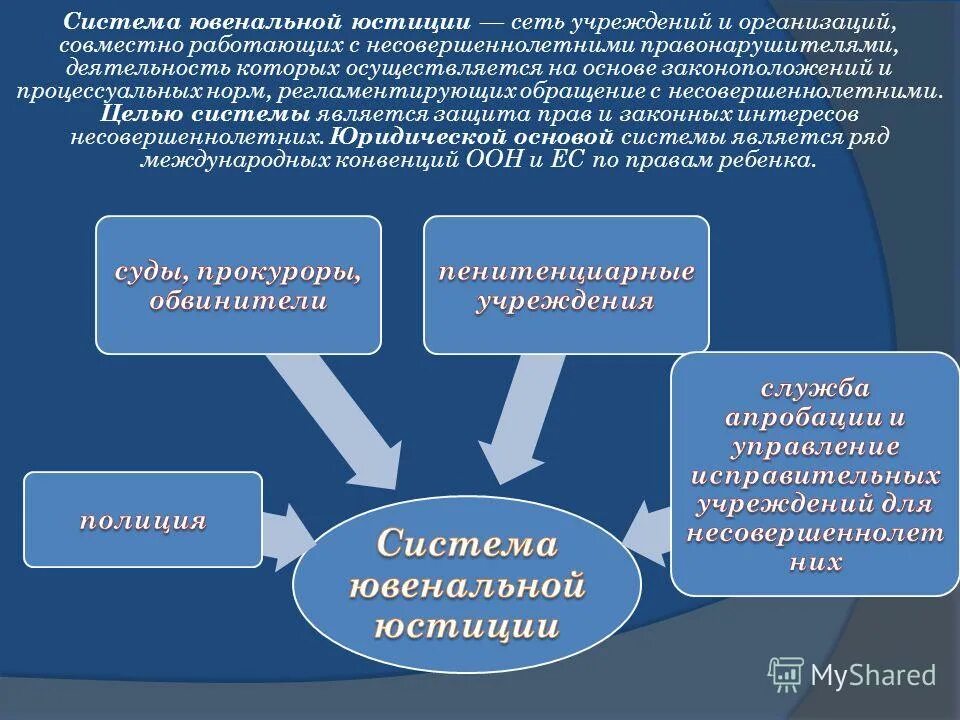 Система ювенальной юстиции. Система защиты прав несовершеннолетних. Система защиты прав несовершеннолетних в РФ.