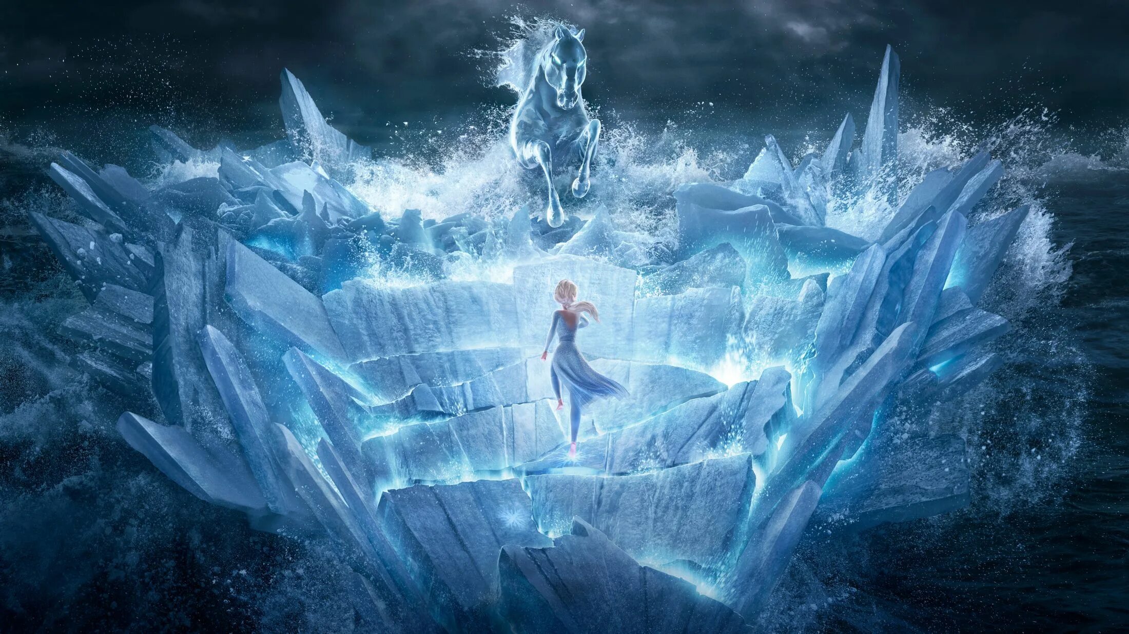 Spirit of the frozen flow. Elsa Холодное сердце 2.