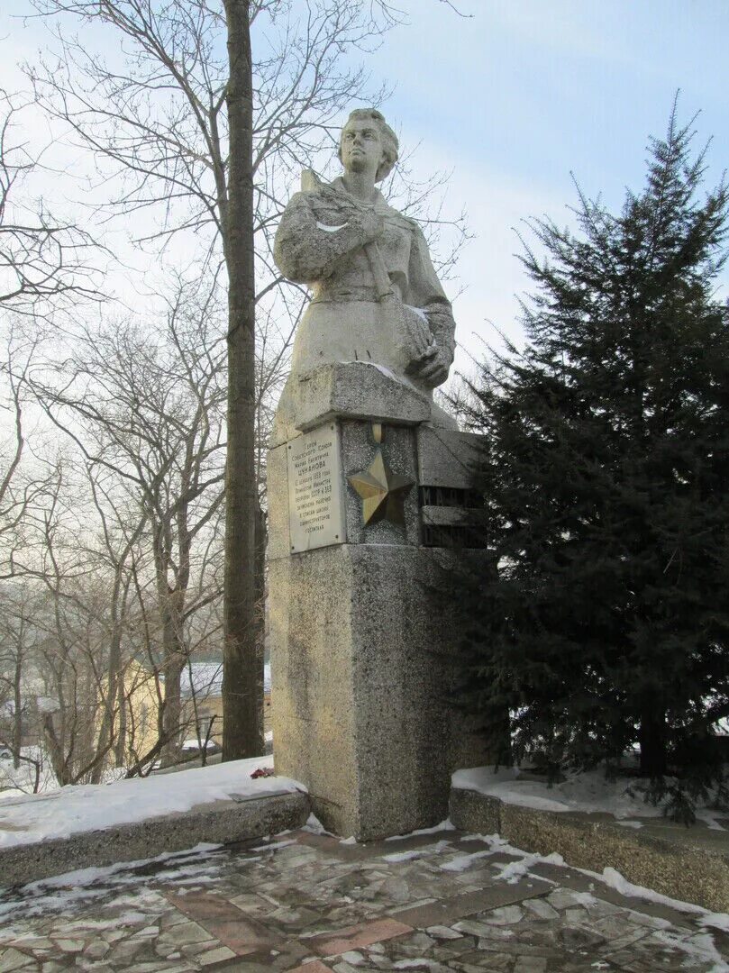 Памятники приморского края города фокино. Памятник цукановой владивосток. Цуканова фокино. Фокино памятник цукановой. Памятник цукановой владивосток.