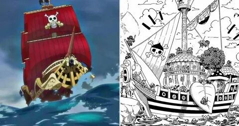 One piece непотопляемый корабль