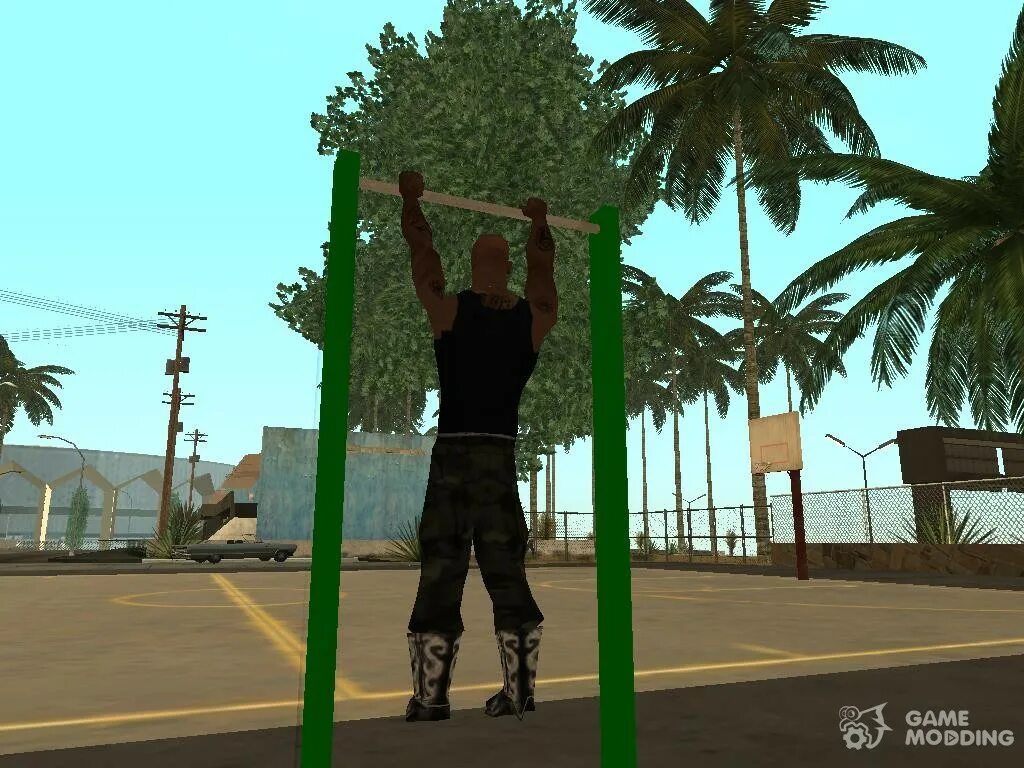 Скрипт san andreas. GTA San Andreas качалка. Дом Райдера в ГТА Сан андреас. Для ГТА Сан андреас Cleo. ГТА качаются.