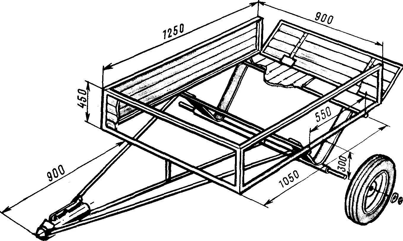 Прицеп из балки ВАЗ 2109 чертеж. Прицеп для легкового автомобиля из балки ВАЗ 2109 чертеж своими. Чертёж легкового прицепа из балки ВАЗ 2109. Чертежи прицепа для мотоблока из балки ВАЗ 2109. Схема телеги
