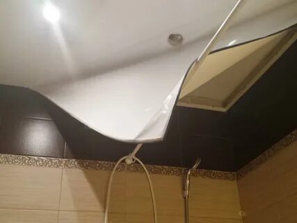 В ванной сначала плитка или потолок