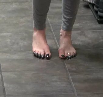 Foot stuck