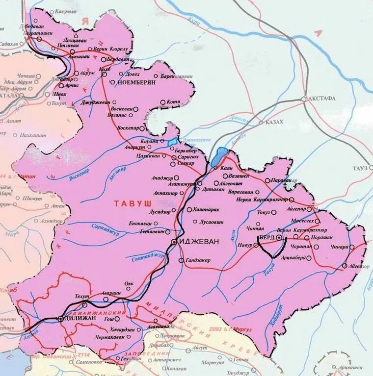 Тавушский район армения. Тавуш Армения на карте. Тавушская область Армения на карте. Карта Армении с областями. Карта Армении с районами.