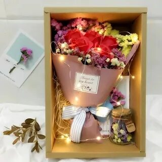 Букет с подсветкой