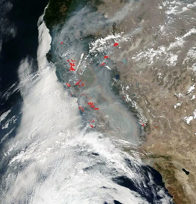 Scale of California's deadly camp fire shown in satellite photos Fox News