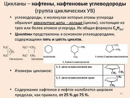 Циклический углеводород не содержащий заместителей в цикле