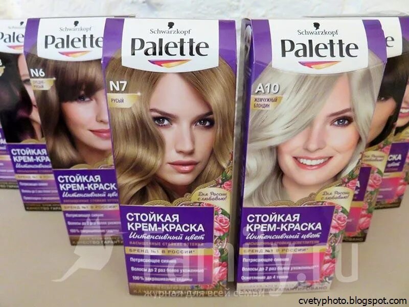 Краска для волос Palette тон 3 каштановый 110 мл, комплект: 3 упаковки по 110 г 