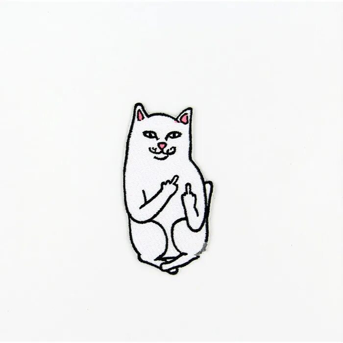 Мем кот с пальцем. Кот с факом. котик минимализм.