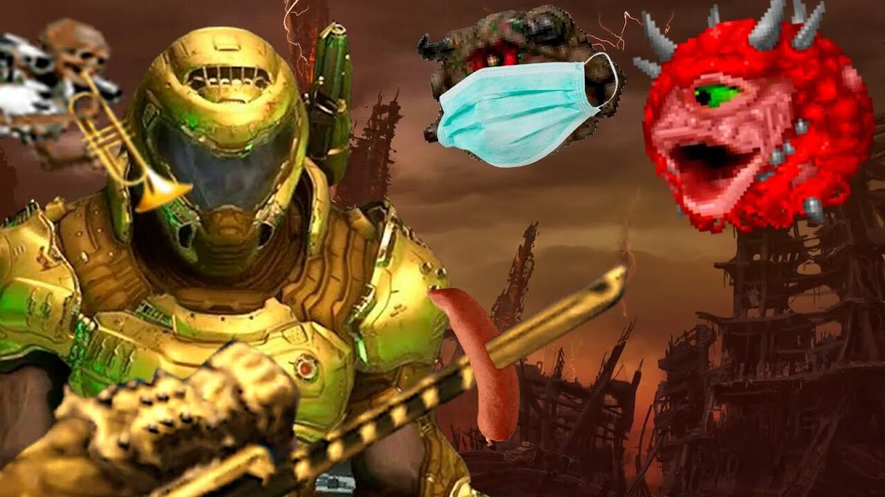 Doom eternal кошмар. Дум этернал абсолютный кошмар. doom eternal сложность абсолютный кошмар.