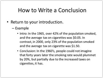 11012021 Depending on the length of your essay knowing how to write a good conclusion...