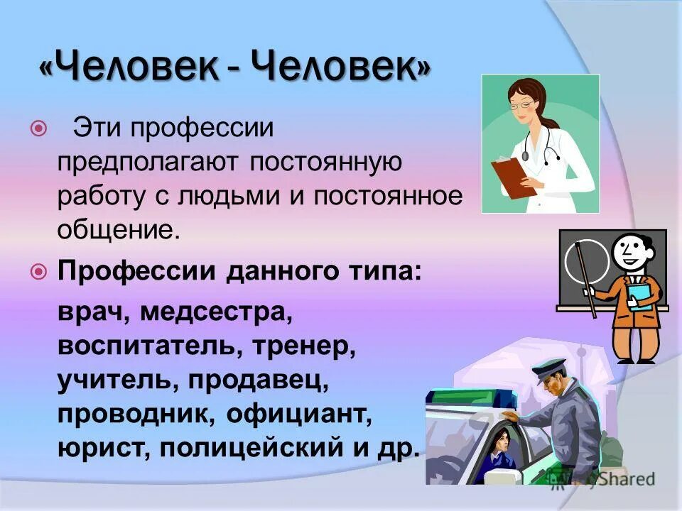 Профессия настоящего человек человек