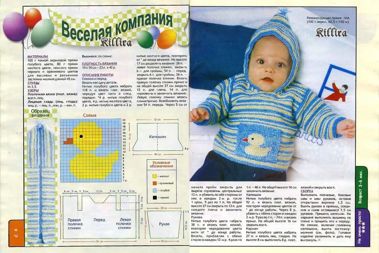 Кофточка для малыша. Вязаный свитер для малыша. Вязание спицами детям до года. Вязание для новорожденных спицами с описанием и схемами до года. Вязание детская кофточка с капюшоном спицами схема и описание.