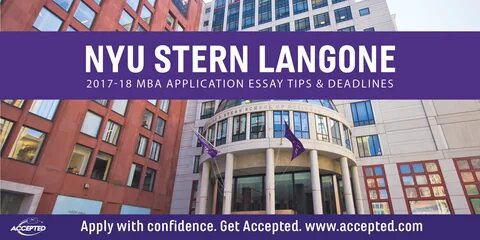 NYU Stern Langone MBA Essay Tips & Deadlines - The GMAT Club The GMAT C...