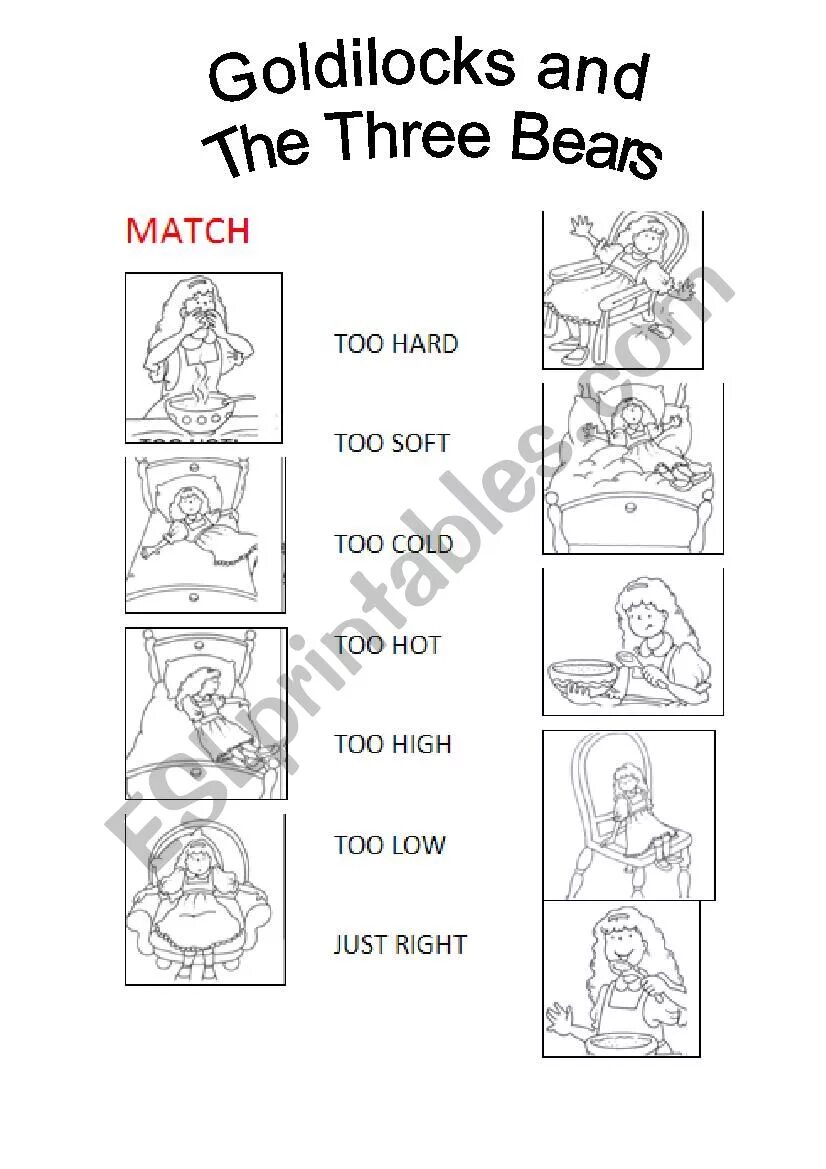 Spotlight 4 goldilocks and the three bears. Goldilocks and the three Bears задания к сказке. Goldilocks and the three Bears 4 класс Spotlight. Worksheet Goldilocks and three Bears 3 класс. Goldilocks задания.