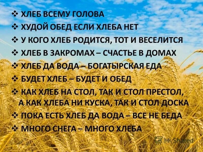 Как вы понимаете выражение славный урожай