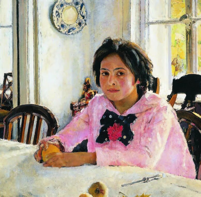 История создания девочка с персиками. История создания девочка с персиками