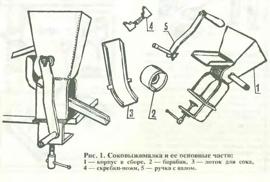 Как сделать простую соковыжималку