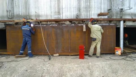 Сборка сварка резервуаров