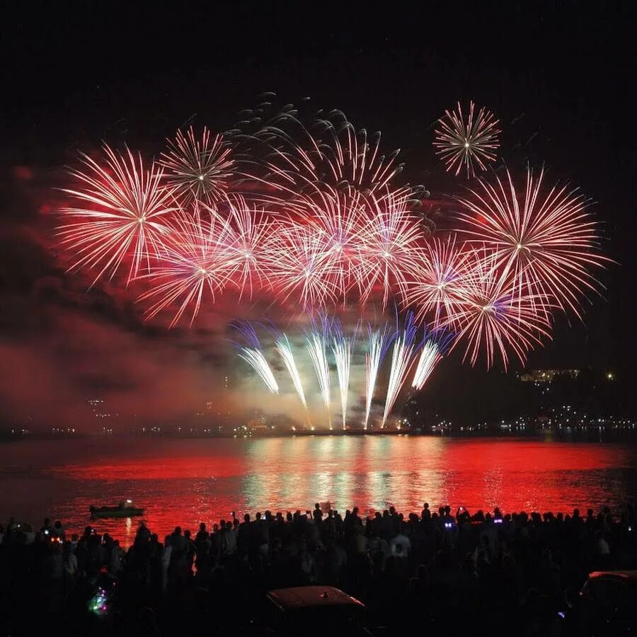 Firework parade