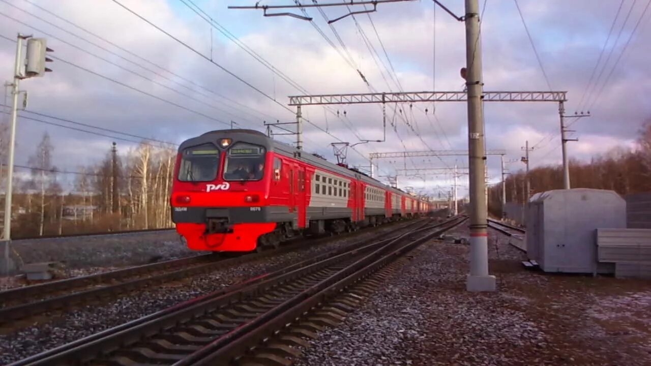 Эд4м Москва Савелово. Савелово Талдом электрички. Эд4м в Талдоме. Эд4м №0394.