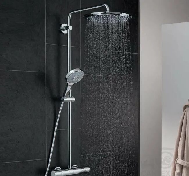 27966000 grohe. Лейка грое тропический душ. Душевая стойка grohe rainshower icon system 190 27435000 хром. Душевая стойка grohe rainshower f-series system. Душевые системы rainshower.
