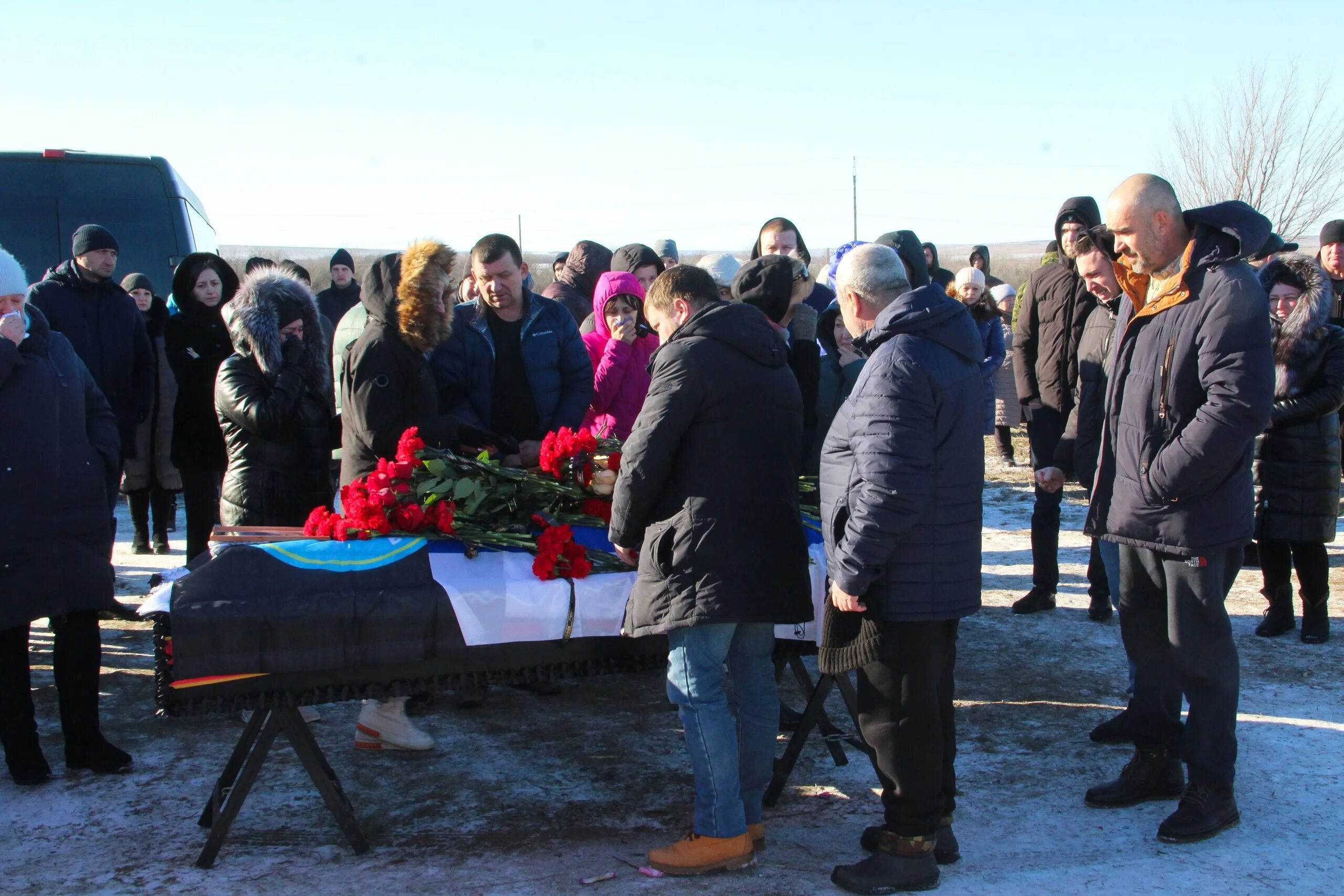 Новости с фронта 25.02 2024. В Саратовской области простились. Похороны погибших на Украине 2023.