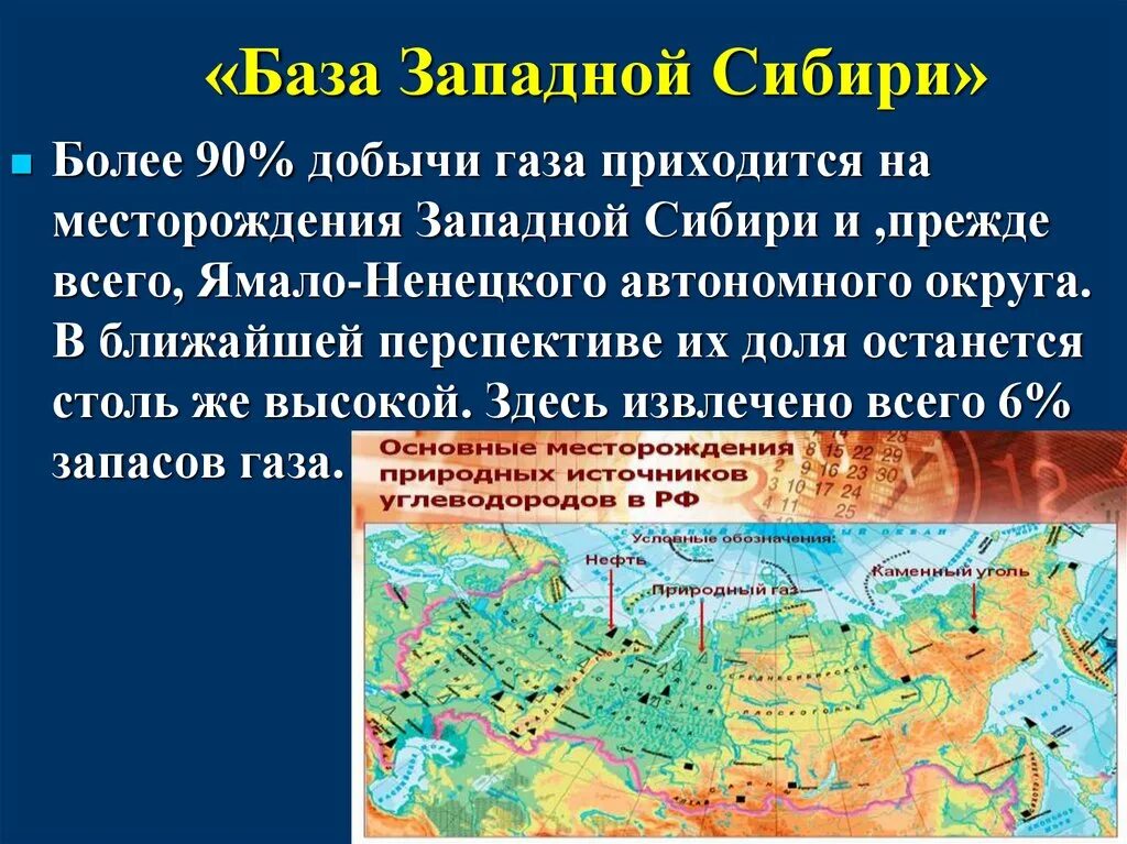 Значение в экономике западной сибири