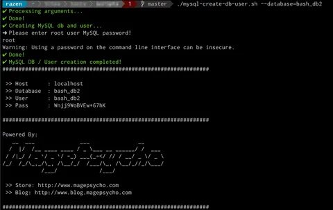 Bash script variables