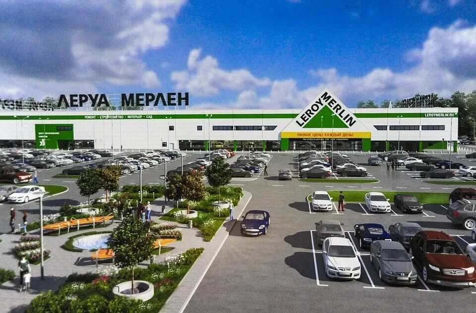 Смоленская газета В Смоленске завершается строительство гипермаркета "Леруа Ме
