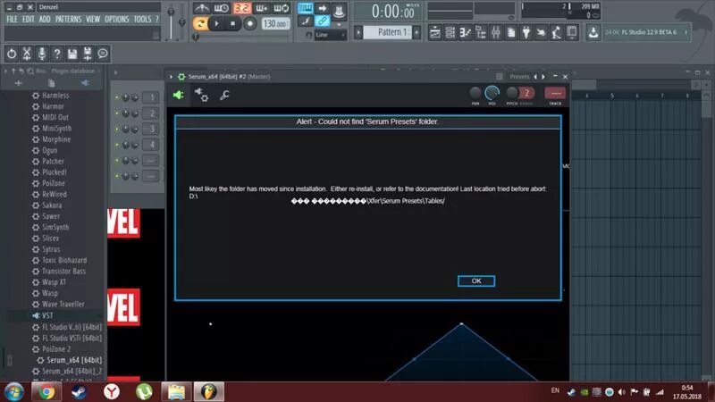 Ошибка фл. Серум фл студио. серум синтезатор. xfer serum ошибка 534. ошибка fl studio.