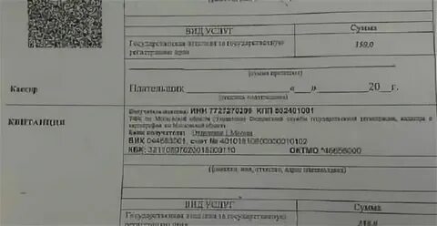 Возмещение вреда госпошлина