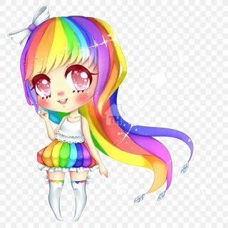 Rainbow girl