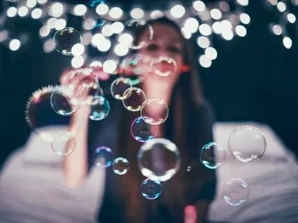 Bubble girl
