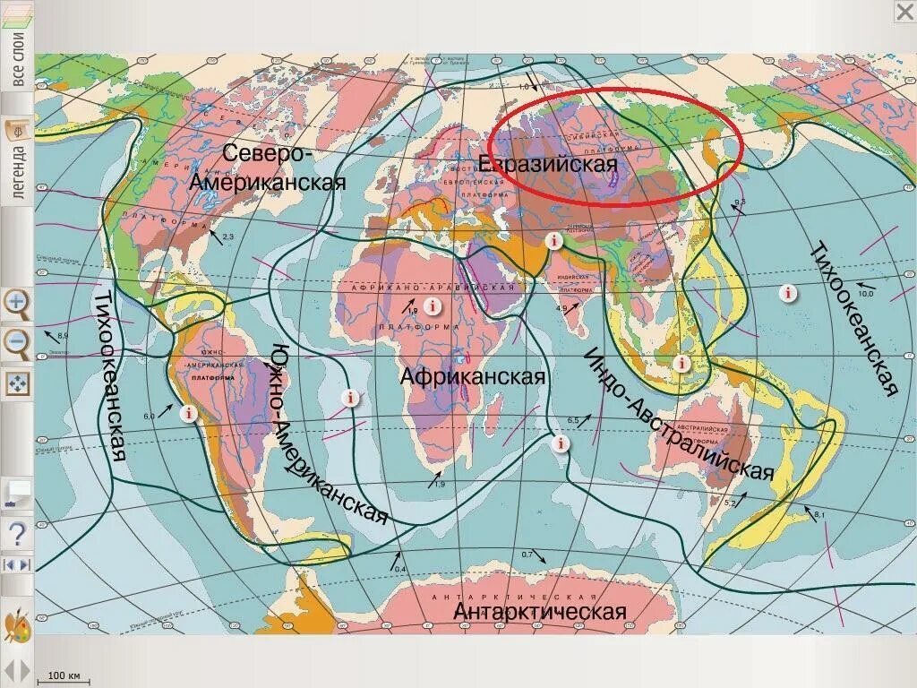 Литосферные плиты северной америки и евразии. Границы литосферных плит география 7 класс. Границы литосферных плит 7 класс. Границы литосферных плит на контурной карте 7 класс.