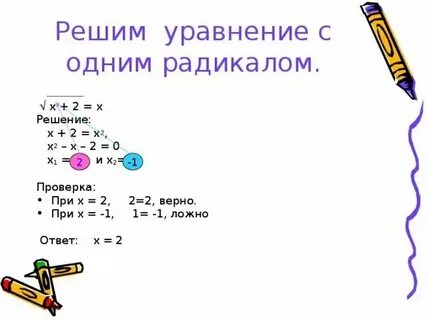 Решение уравнения 3x 4x 0