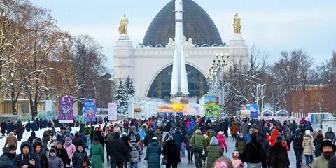 Вднх в москве в марте
