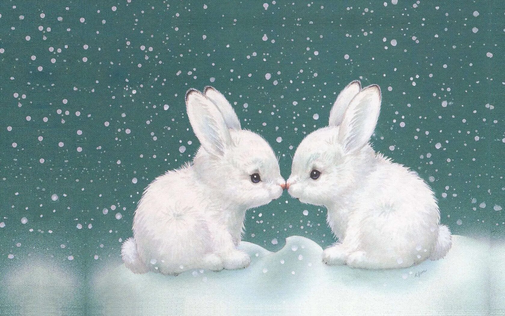 Новым годом зайчик. Заяц зимой. Зайчик зимой. Зайчик в снегу. Снежный кролик.