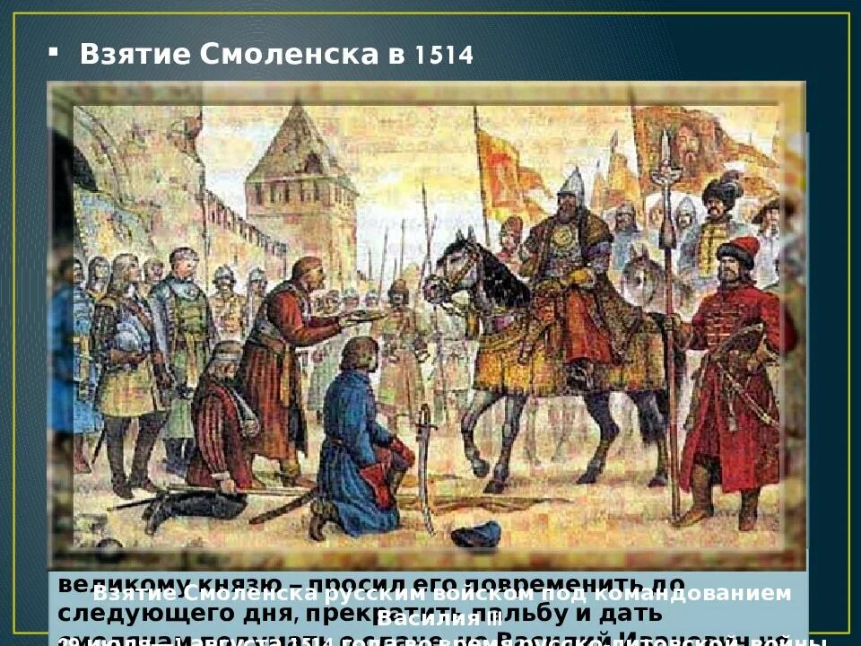 Возвращение смоленских земель