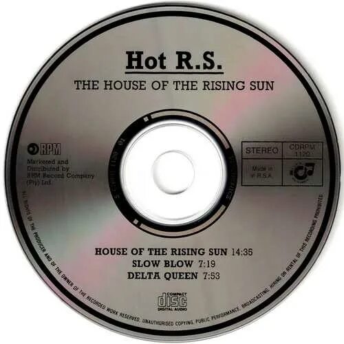 Hot r.s. - the House of the Rising Sun (1977). Hot r.s.. Hot r.s. обложка. Hot r s группа. Песня me house