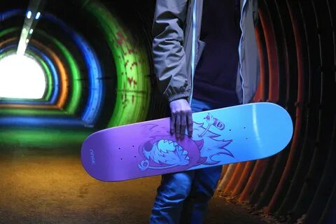 Illustration / Skateboard Design on Behance