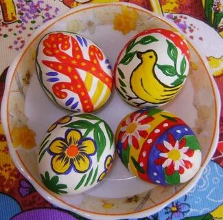 Рисование на яйцах