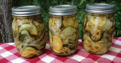 Кабачковые консервы