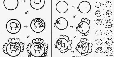 рисунки из кругов