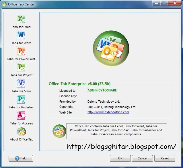 Tabs program
